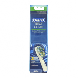 Oral : B - Dual Clean - Brossettes Dual Clean  : Brosse à dents : 2 Pièce