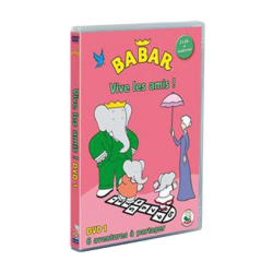 Dvd : Babar- Vive les amis volume 1     : DVD pour enfants : Unité