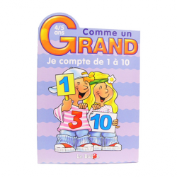 Piccolia : Comme un grand Je compte de 1 à 10 : Livre pour enfant : Unité