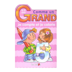 Piccolia : Comme un grand Je compte et je colorie     : Livre pour enfant : Unité