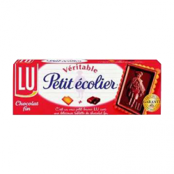 Lu : Petit écolier : Chocolat noir : 150g	 