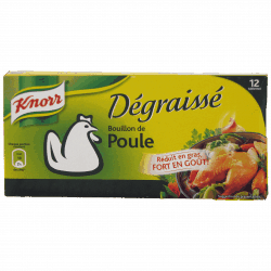 Knorr : bouillon de poule : low-fat poultry broth : 12 