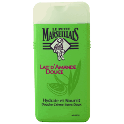 Le Petit Marseillais : lait d'amande douce : douche crème extra doux : 250ml	